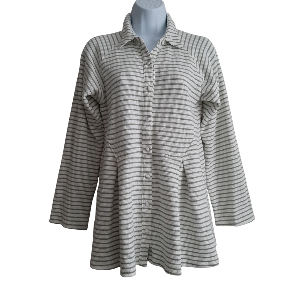 SABO Cotton Top Green and White Size 4